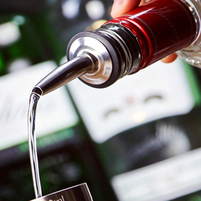 Stainless Steel Liquor Pour Spout | Bar Bottle Pourer